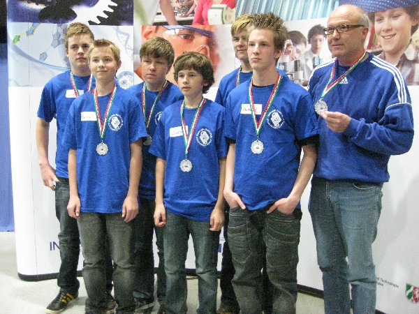 Roboter-AG landet auf dem vierten Platz