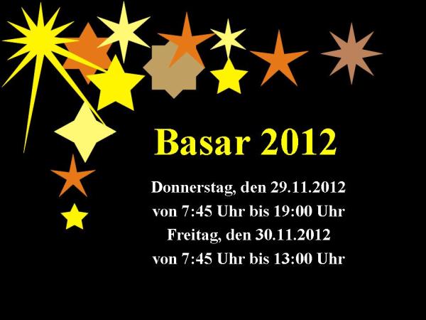 Weihnachtsbasar 2012