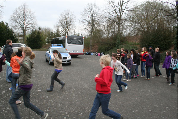Skater- und Bustraining Klasse 6
