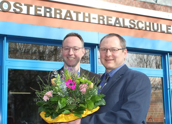 Begrüßung des neuen Schulleiters an der ORS