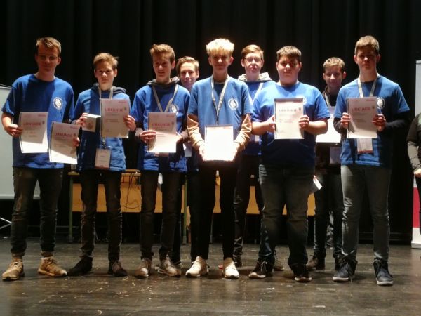 Roboter AG der ORS beim zdi-Roboterwettbewerb in Paderborn erfolgreich