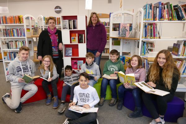 Bon-Bons in der Schülerbücherei der ORS?