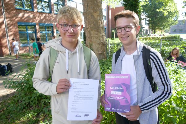 Sieger im MINT-gestalten-Wettbewerb