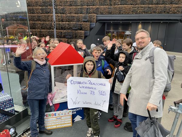 Weihnachtswunder mit der 7b